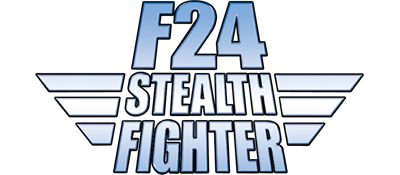 F-24 Stealth Fighter title screen for Nintendo DS